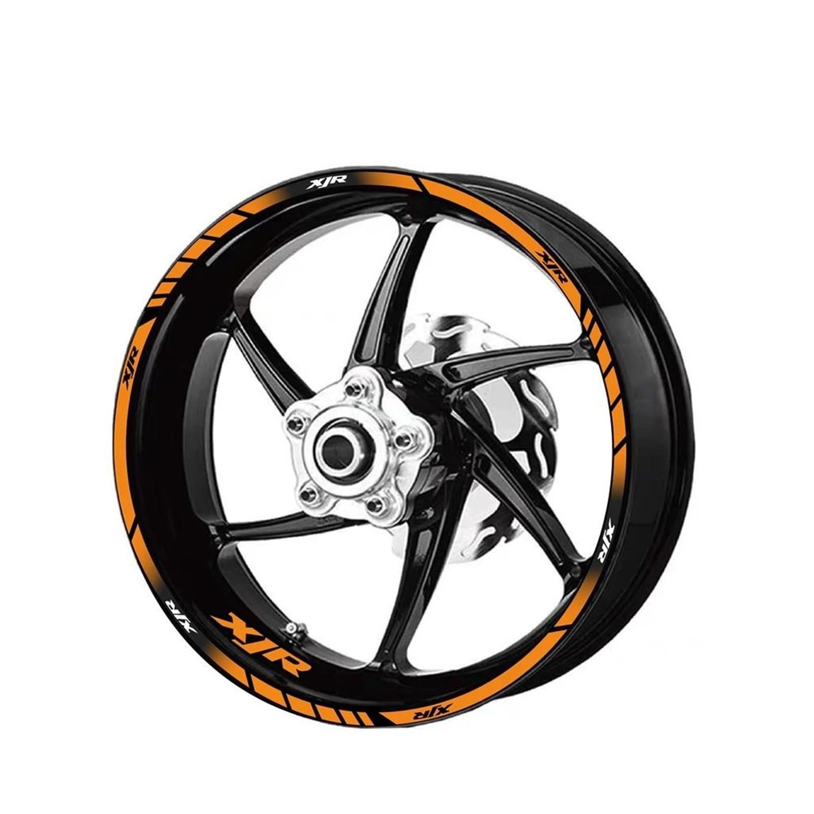 Wheel Stickers Motorcycle Reflective Wheel Decal for XJR 400 1200 1300 XJR1300 XJR400 XJR1200 Hub Stickers Rim Kit Rim Reflective Decal