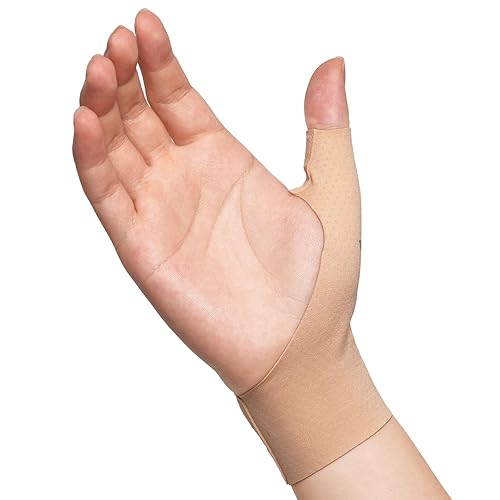 Velpeau Muñequera elástica para el pulgar (paquete de 2), funda de compresión impermeable para dolor de artritis, tendinitis, esguinces, deportes,
