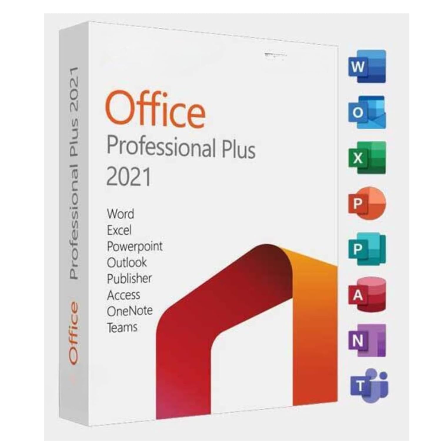 MS OFFICESUITE Professional Plus 2021 for Windowsdows - New 2025 Updated Version | Retail License Key (1 User/PC, Lifetime Validity) | Regular Updates & Unlimited Installations (Quick Delivery)