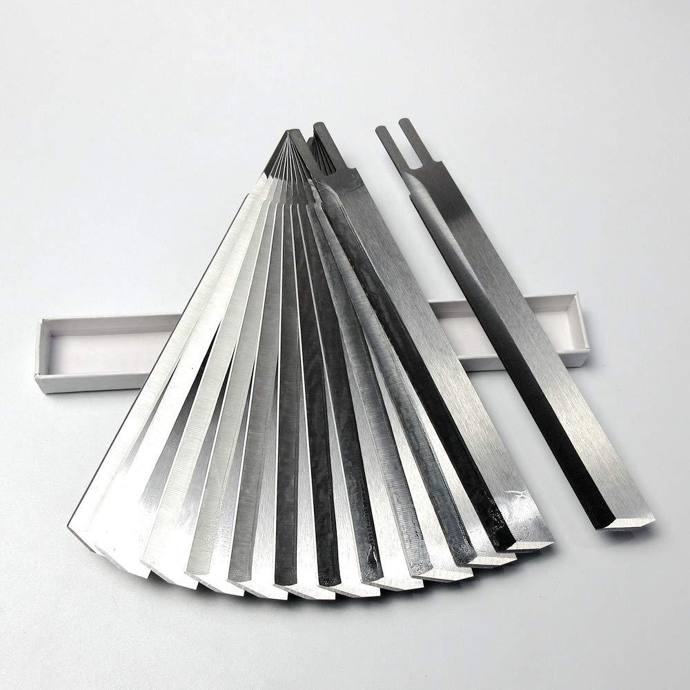 12 cuchillas de cuchillos para máquina de corte recto Eastman de 8 pulgadas