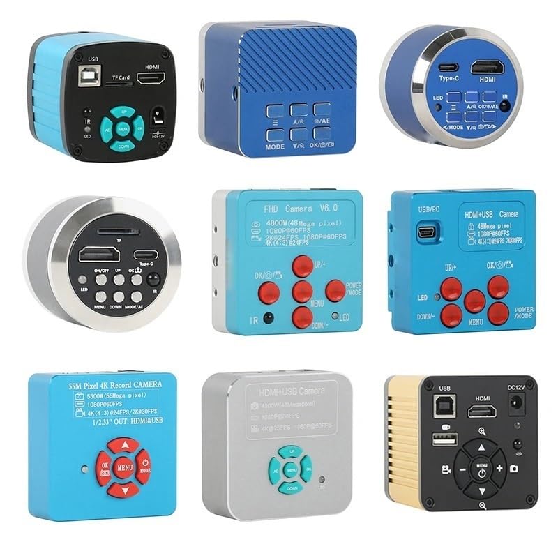 Microscope 55MP 48MP 24MP 60FPS 4K USB Type C Video Microscope Camera(24MP 4K 2K B)