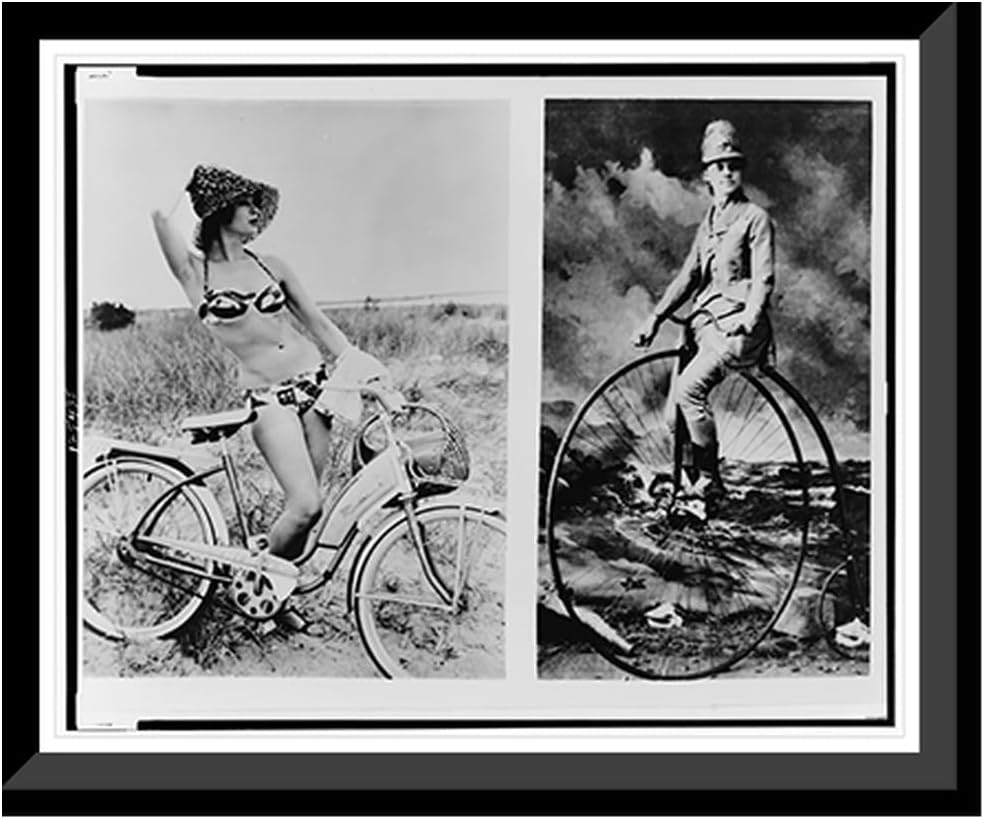 [Composite photograph of two images