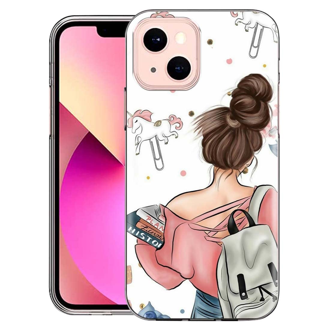 Fashionury Designer Soft Back Cover Case Compatible for Apple iPhone 13-D0021 (B0B75BC5SM) Amazon Price History, Amazon Price Tracker