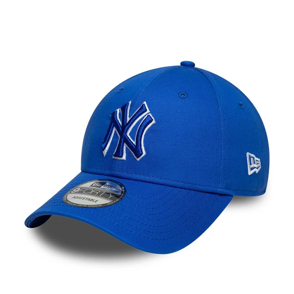 New Era New York Yankees Team Outline 9Forty Cap Blue