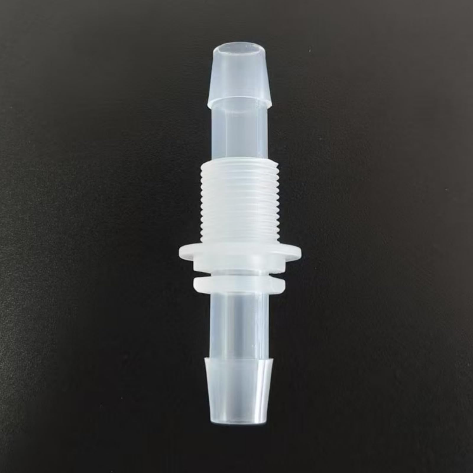 Accesorios de manguera de plástico reutilizables, paquete de 50 conectores de grado alimenticio para acuarios y laboratorios, 5/16 pulgadas, rosca macho M12