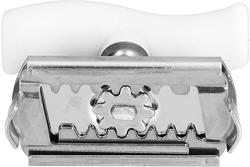 Miniatura 7 de Abrelatas de acero inoxidable, abrebotellas manual portátil, abridor de latas de alta resistencia con mango ergonómico para cocina, restaurante,