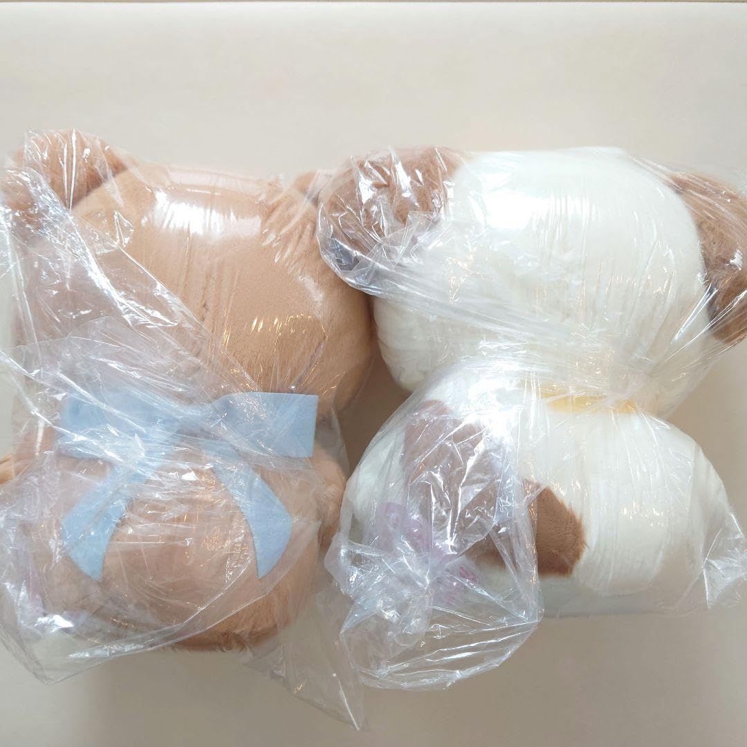 Amazon.co.jp: 2種セット mikko characters BIG ぬいぐるみ ラテ