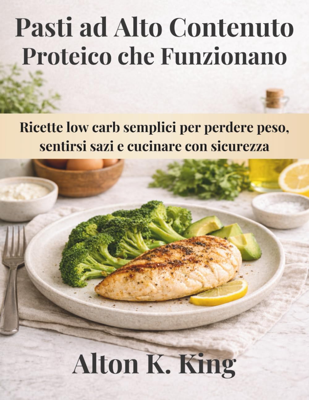 Pasti ad Alto Contenuto Proteico che Funzionano: Ricette low carb semplici per perdere peso, sentirsi sazi e cucinare con sicurezza
