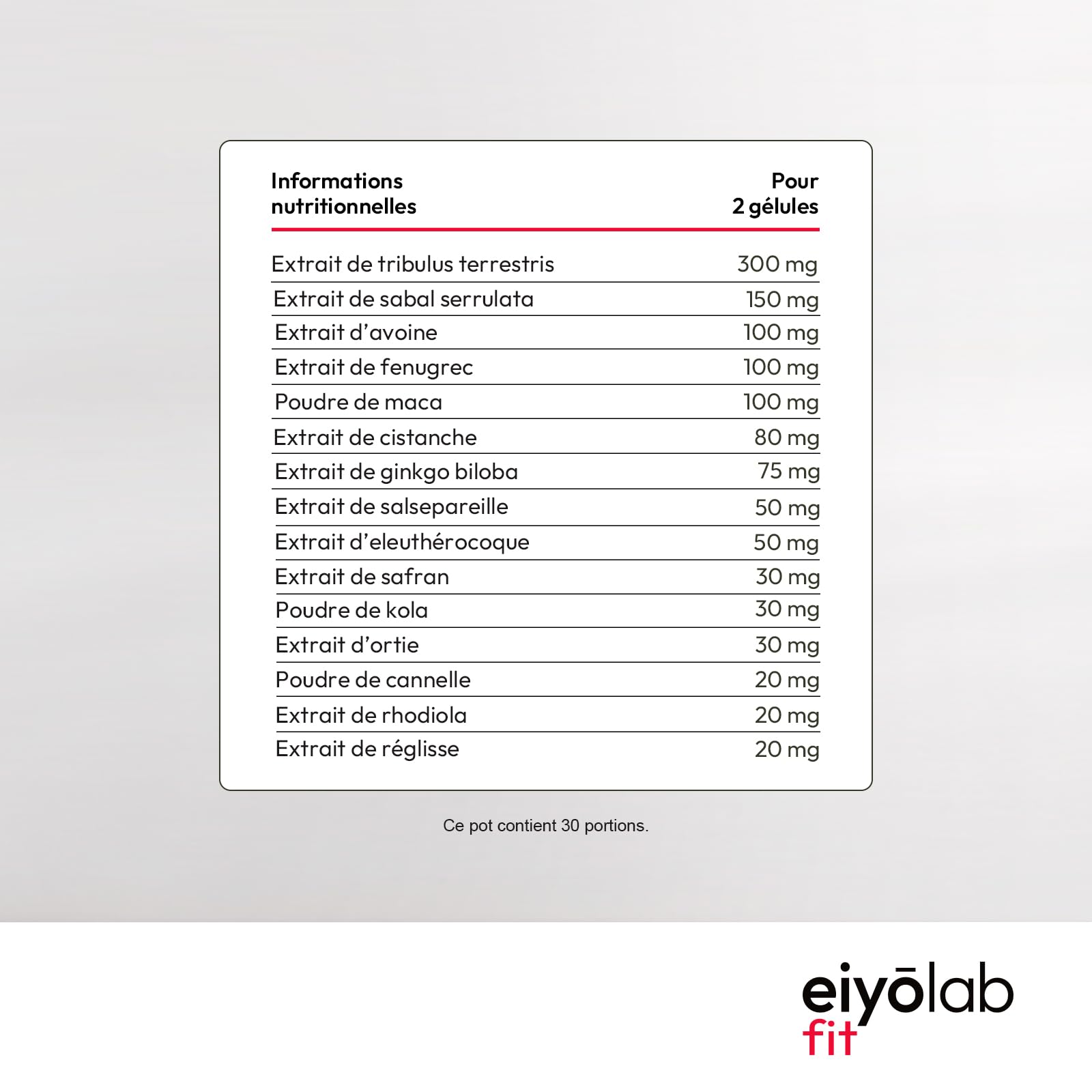 Zillax HT | Formule Libido Homme | Vigueur, Endurance | Tonifiant Sexuel | Tribulus, Maca, Safran et Ginkgo | Aphrodisiaque | Booster Circulation Sanguine | 60 Gélules Vegan | Eiyolab