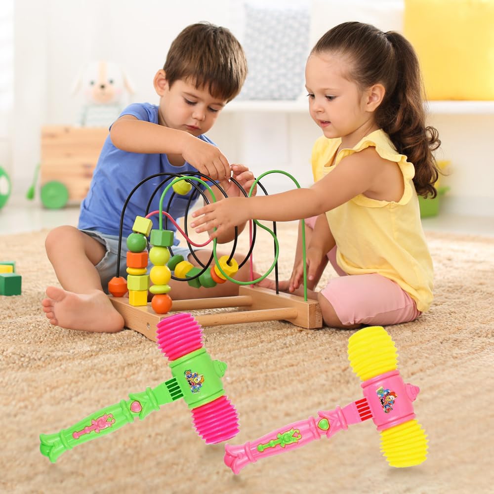 Martello stridulo Martelletto di plastica Giocattolo stridulo