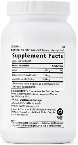 Miniatura 2 de GNC Glucosamina condroitina de triple fuerza 750 mg600 mg, 120 comprimidos, apoya la función articular saludable