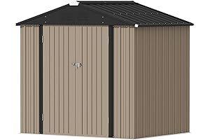 Devoko 6x8 Shed: Spacious and Secure Outdoor Storage Solution