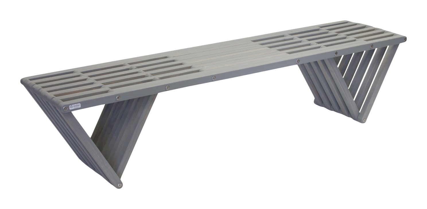 GloDeaXQBC70YPPF Outdoor Bench, Phoenix Fossil