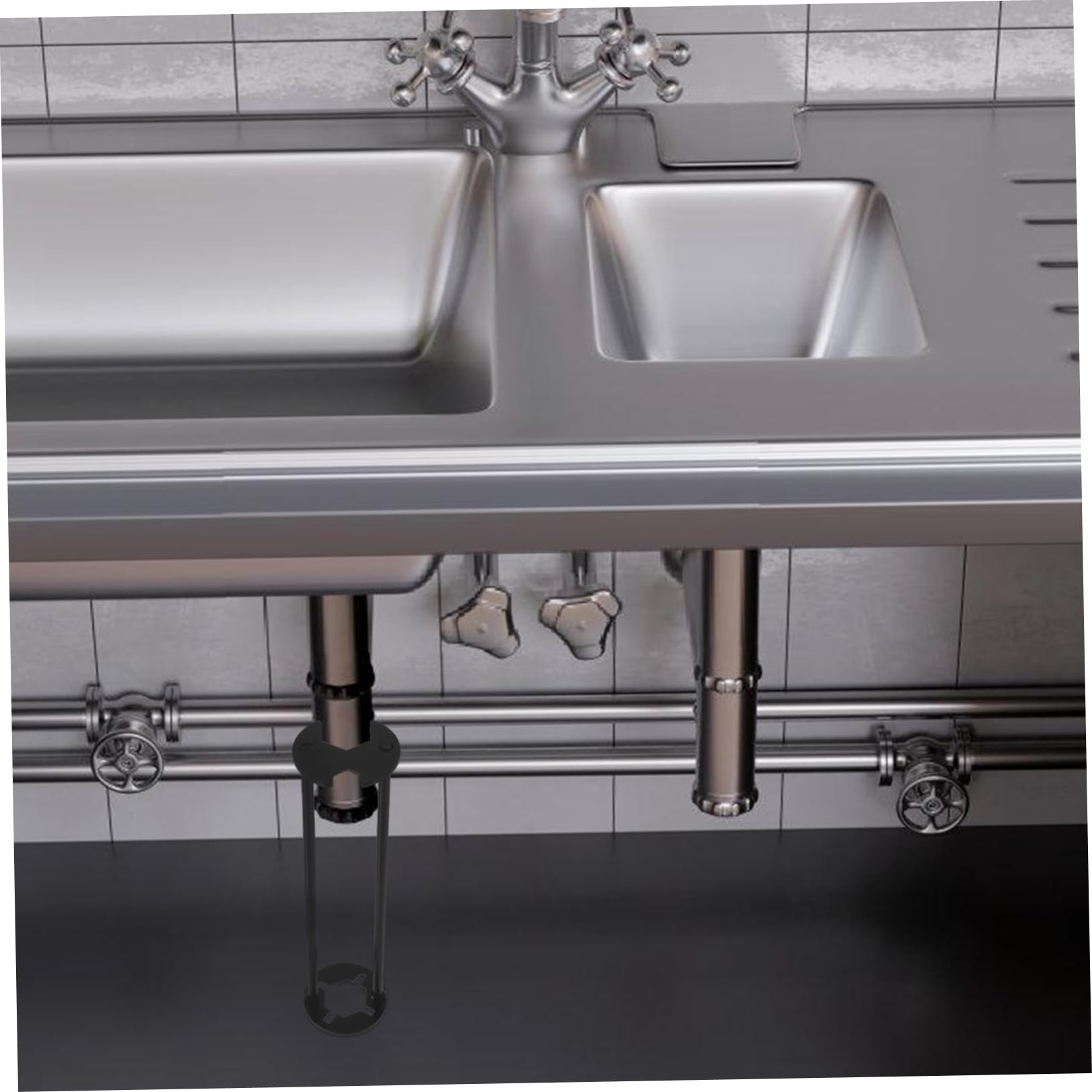 jojofuny 5stücke Multifunktionaler Wasserhahninstallationsschlüssel Verstellbarer Spülen Und Armaturenschlüssel Für Einfache Montage Wartung Und Reparatur Bad Und Küche