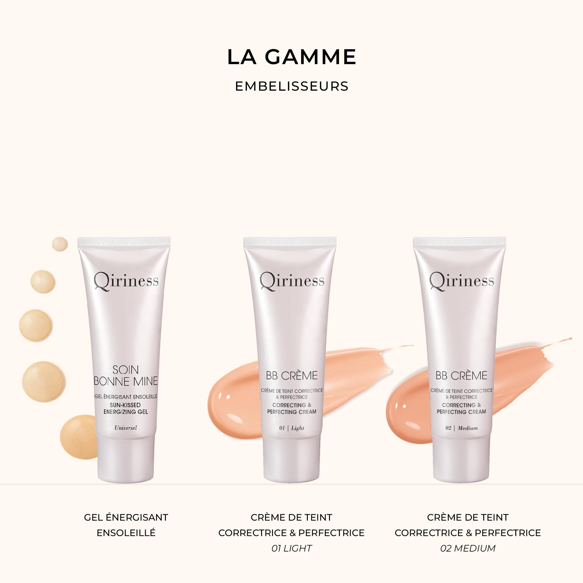 Gel Teinte Bonne Mine Soin CC Crme di Qiriness