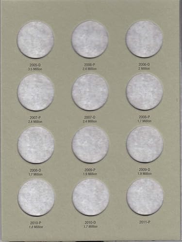 Miniatura 7 de H.E. Harris & Co. Carpeta de monedas de medio dólar John F. Kennedy 1964  1984 # 2696