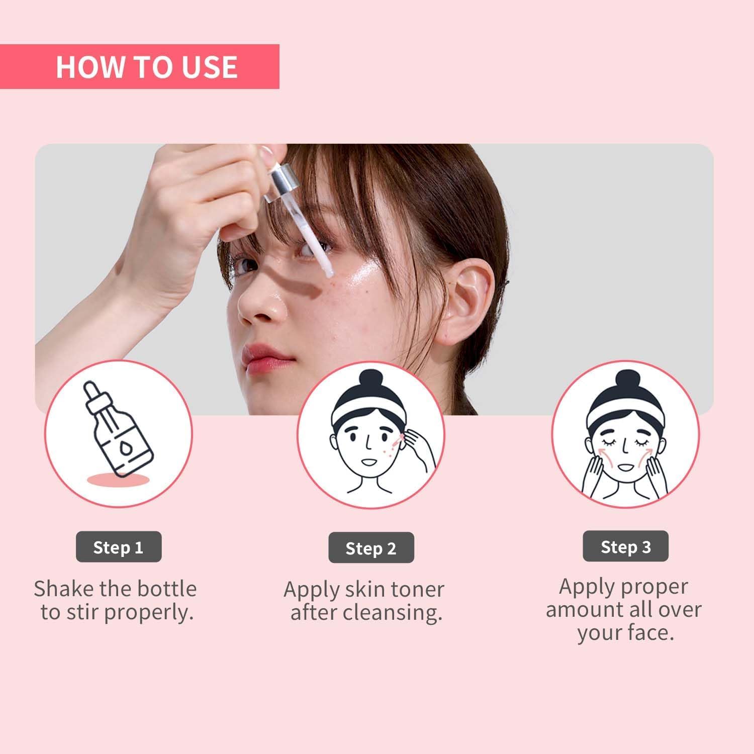 I'M SORRY FOR MY SKIN Facial Skin Ampoule, Korean Skin Care Serum for Face with Centella Asiatica and Hyaluronic Acid, Moisturizing & Glowing Effect (Pink Lacto Ampoule) - Image 7