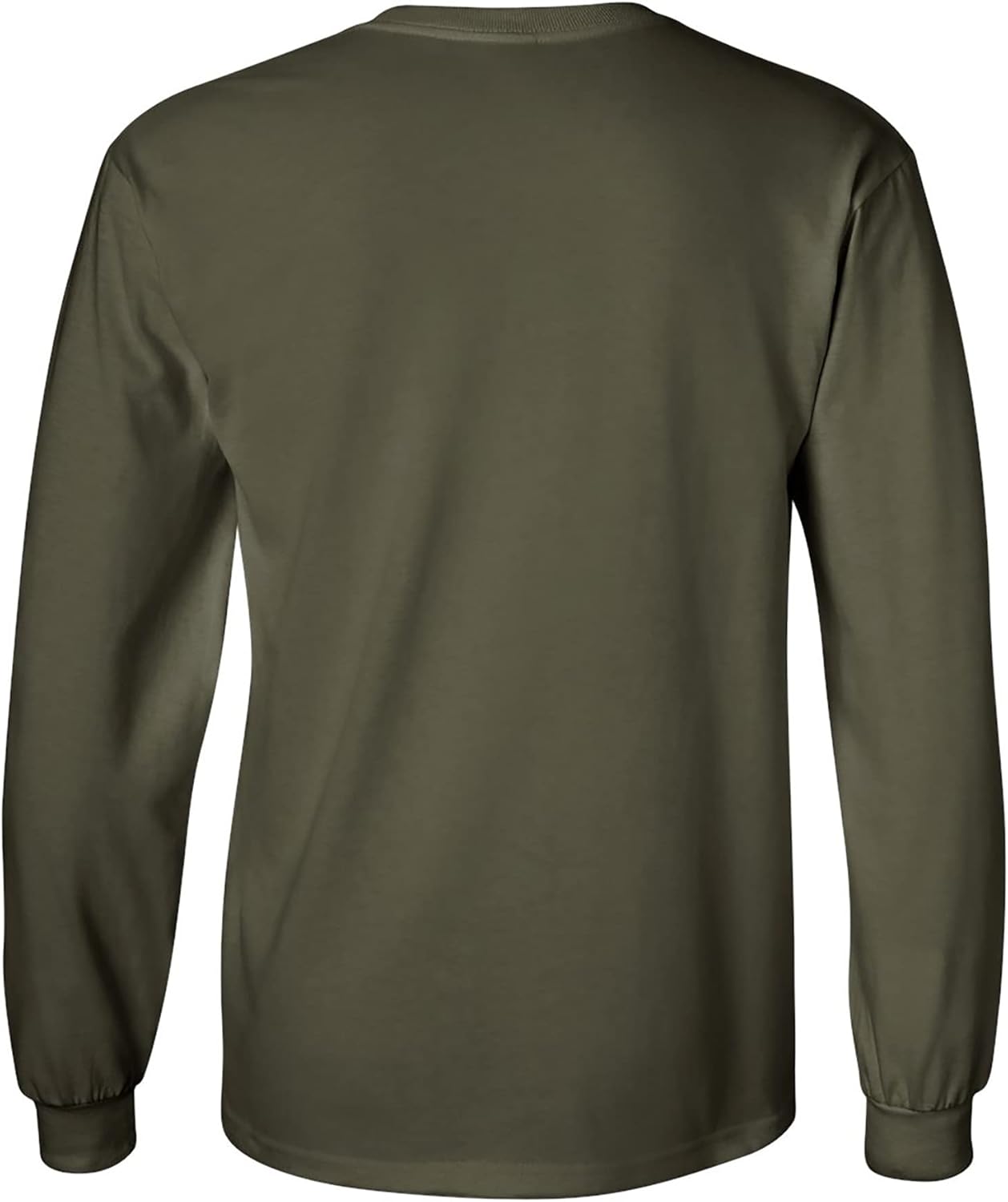 Air Force Long Sleeve T-Shirt in Military Green - Image 3