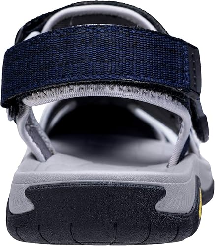 Miniatura 5 de CAMEL CROWN Sandalias de senderismo impermeables para hombre, sandalias de agua con punta cerrada, sandalias deportivas para verano, al aire libre,