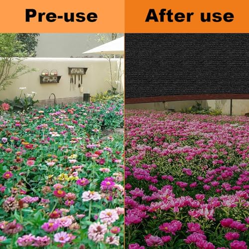 Bâche pare-soleil d'extérieur en maille durable avec œillets de fixation solides - 6