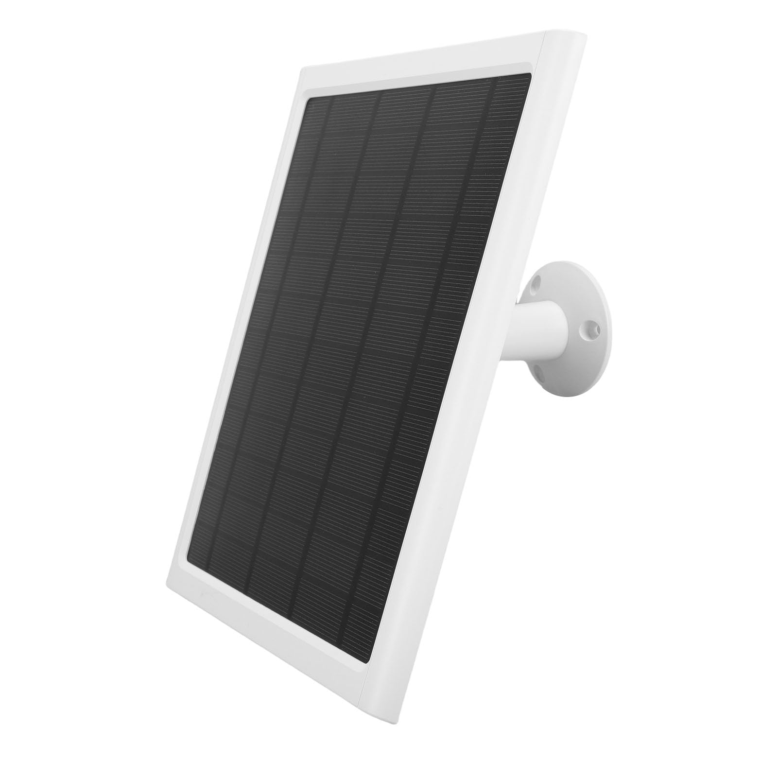 Bewinner 15-W-Solarpanel für -Solarladegerät, IP66 Wasserdicht, 360° Verstellbar, 9,8 Fuß Langes Kabel, Akkuladegerät für Überwachungskameras Im Freien – 2er-Pack (2 Stücke)
