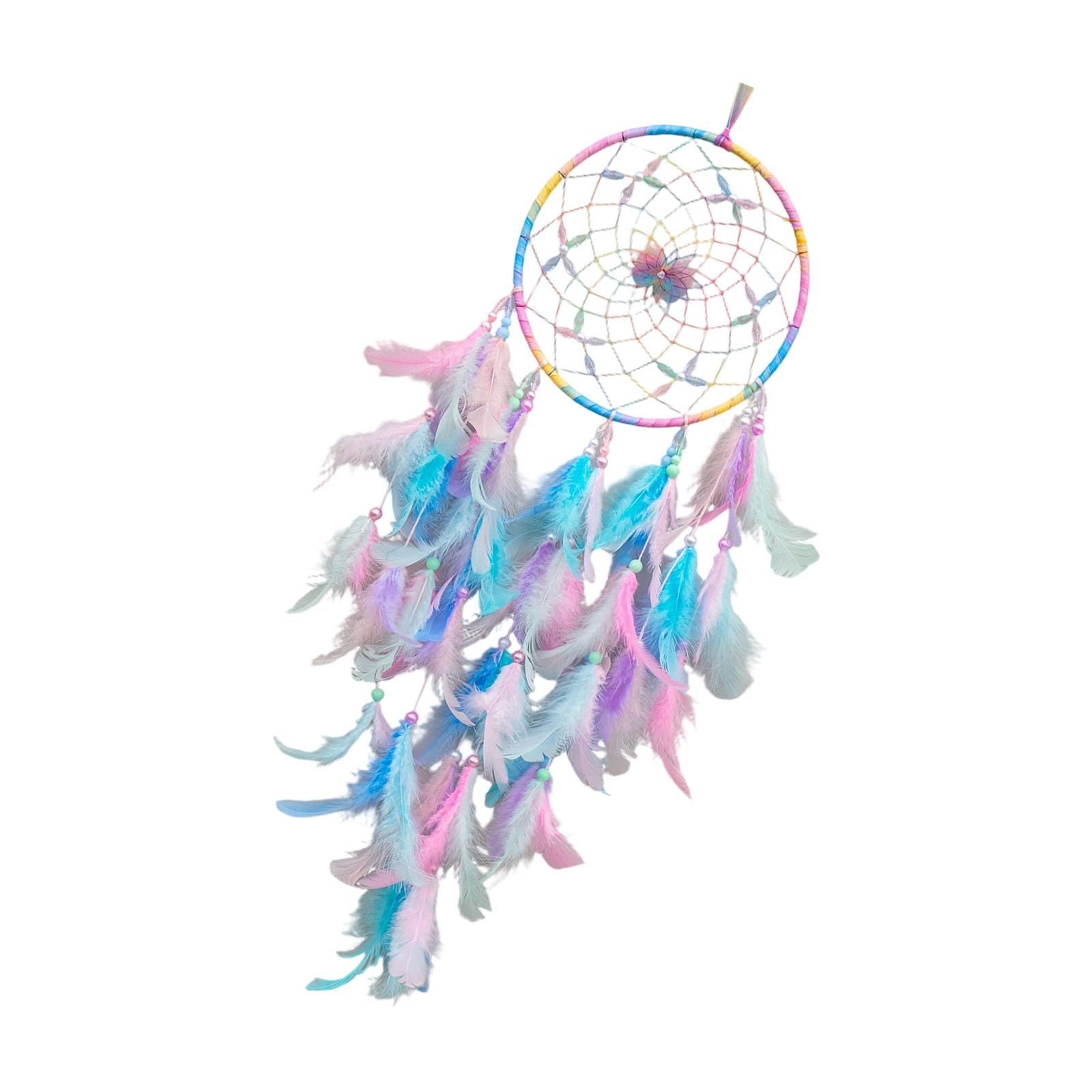 Dream Catcher for Bedroom Bohemians Wall Decors Crystal Beads Hanging Ornament Home Decorations Gift