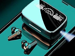 سماعات داخل الأذن لاسلكية بلوتوث تي دبليو اس M19-19 مقاس واحد في الداخل أحمر