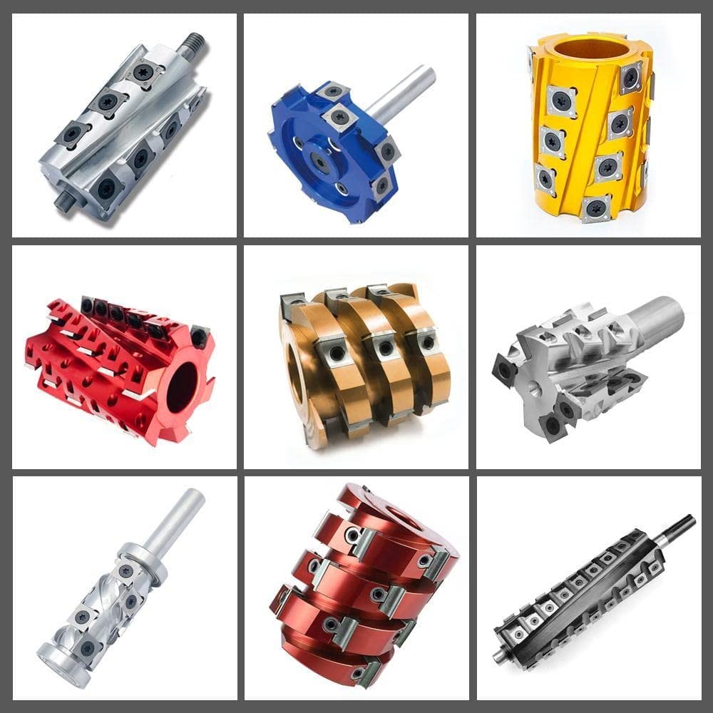 Couteau D'insertion En Carbure 15x15x2,5 Mm-30 ° -R50 Pour La Tête De Coupe Hélicoïdale , 4-bord