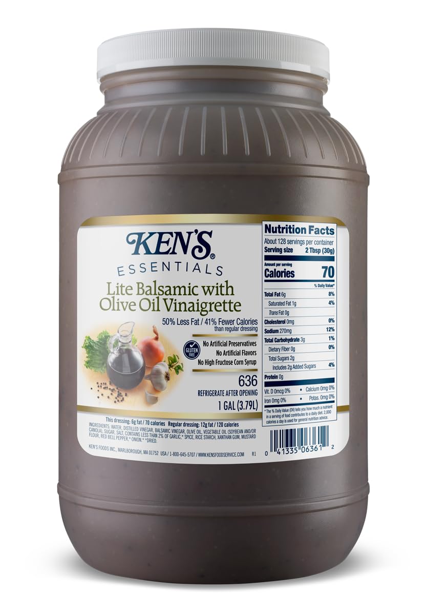Ken's Thousand Island Steak House Dressing | Kosher & Gluten Free | 1 Gallon