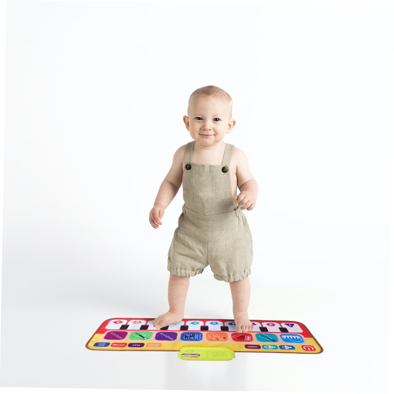 Tappeto Musicale Pianoforte da Ballo per Bambini 1 Pezzo | Pieghevole, Flessibile e Resistente Agli Urti, Sviluppa la Cognizione dei Colori, per Bebè e Piccoli