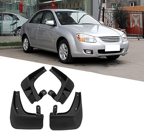 ZanLIn Car mudguard suitable for Kia Cerato Spectra 2007-2009, Mud Flaps Splash Guards Replacement Decorative Mudguard Wheel Baffle Protection