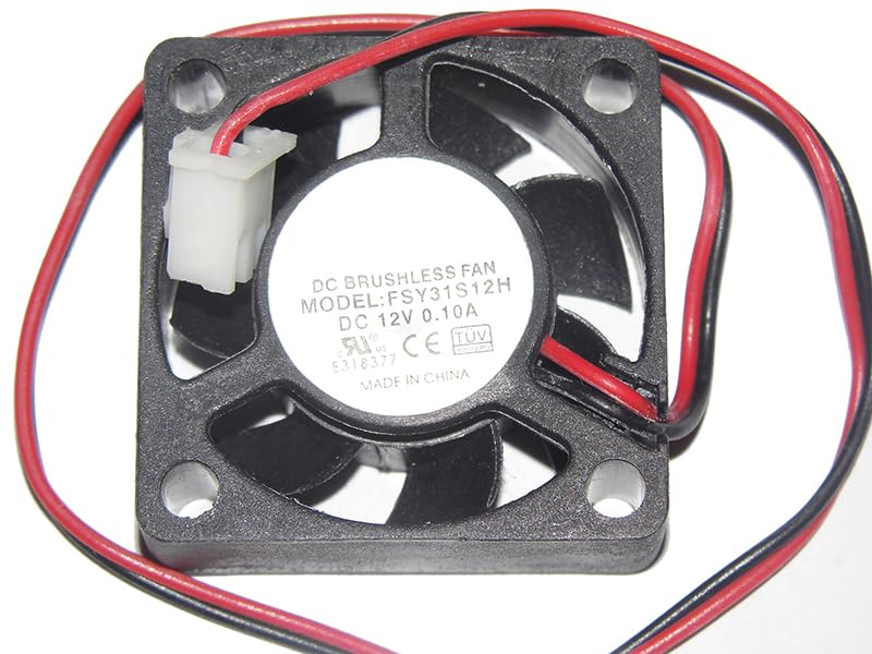 Ventilateur de refroidissement mini FSY31S12H 12V silencieux 30x10mm