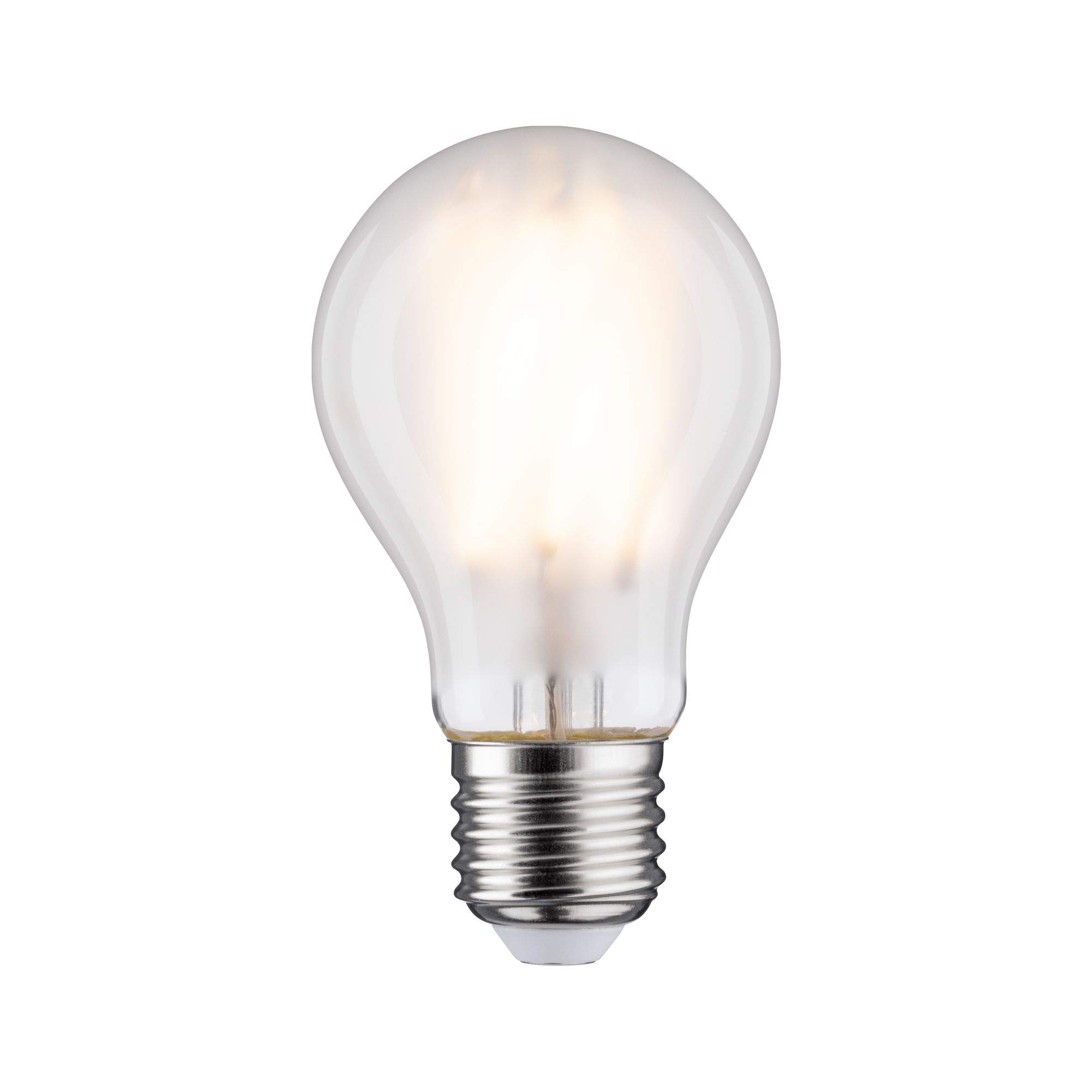Paulmann LED Filament Birne, Ø 60 mm, 9 W (75 W Äquivalent), E27, 1055 lm, matt, 2700 K – Warmweiß