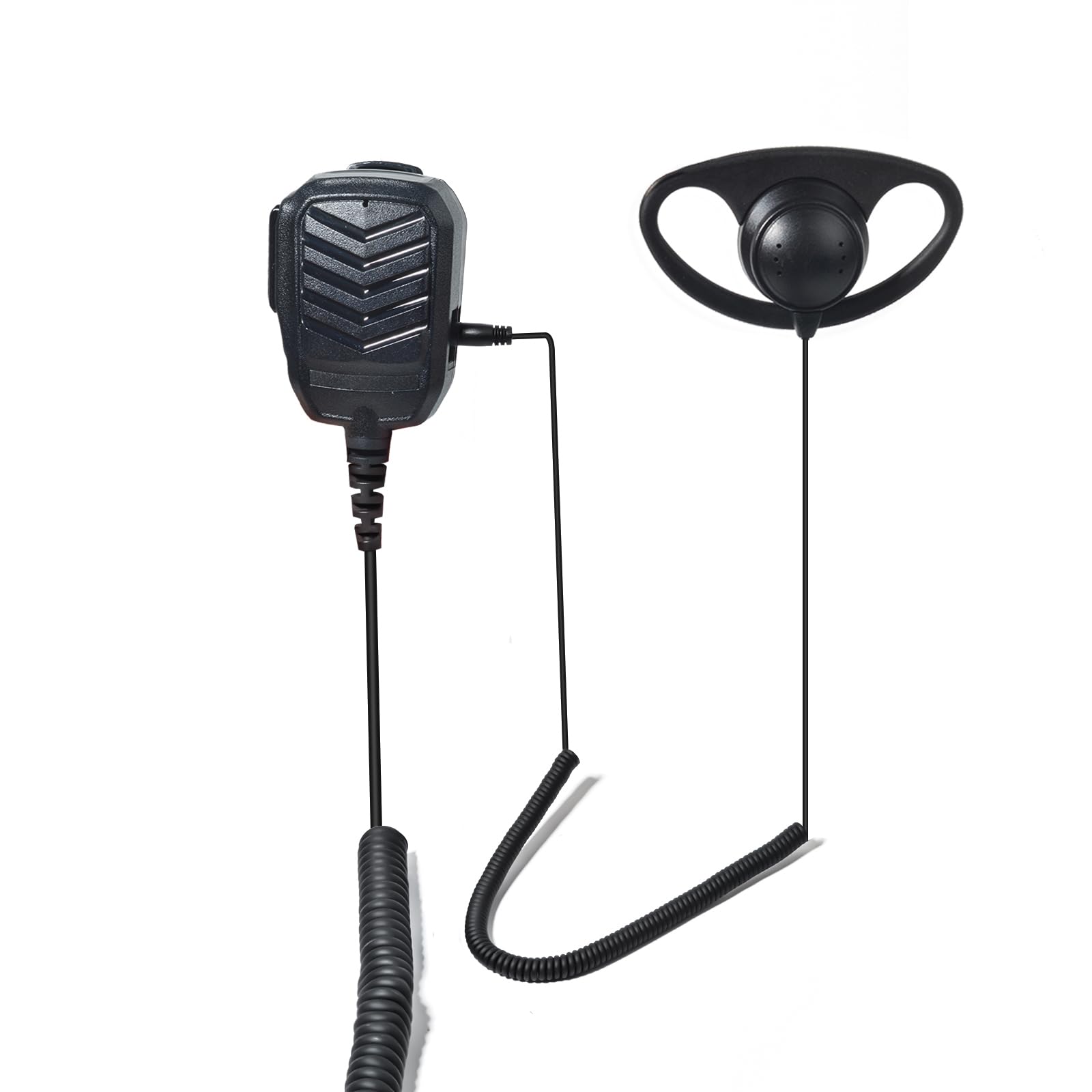 Uniwersalny 2-drożny radiowy adapter audio Kabel 3,5 żeński do Multi-pin z zestawem słuchawkowym PTT 3,5 mm Jack Kompatybilny z Motorola CP040 DP1400 GP68 GP88 GP300 (Kształt D)