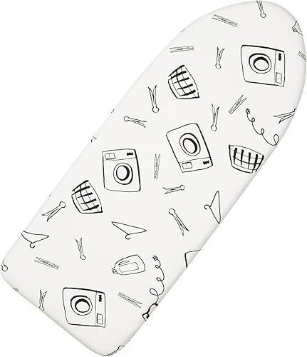 Miniatura 24 de Seiritex Tapete de planchado, almohadilla de planchar portátil de 39.4 x 18.9 pulgadas, tabla de planchar 5 en 1, manta de hierro de viaje para