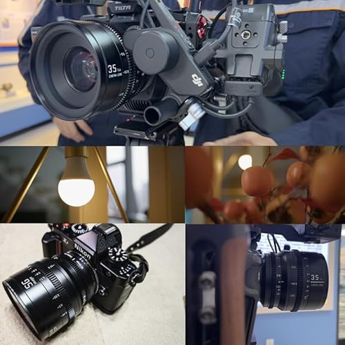 SGimage Objetivo Cine 35mm T1.4 para Cámaras E-Mount - Fernando Cortés