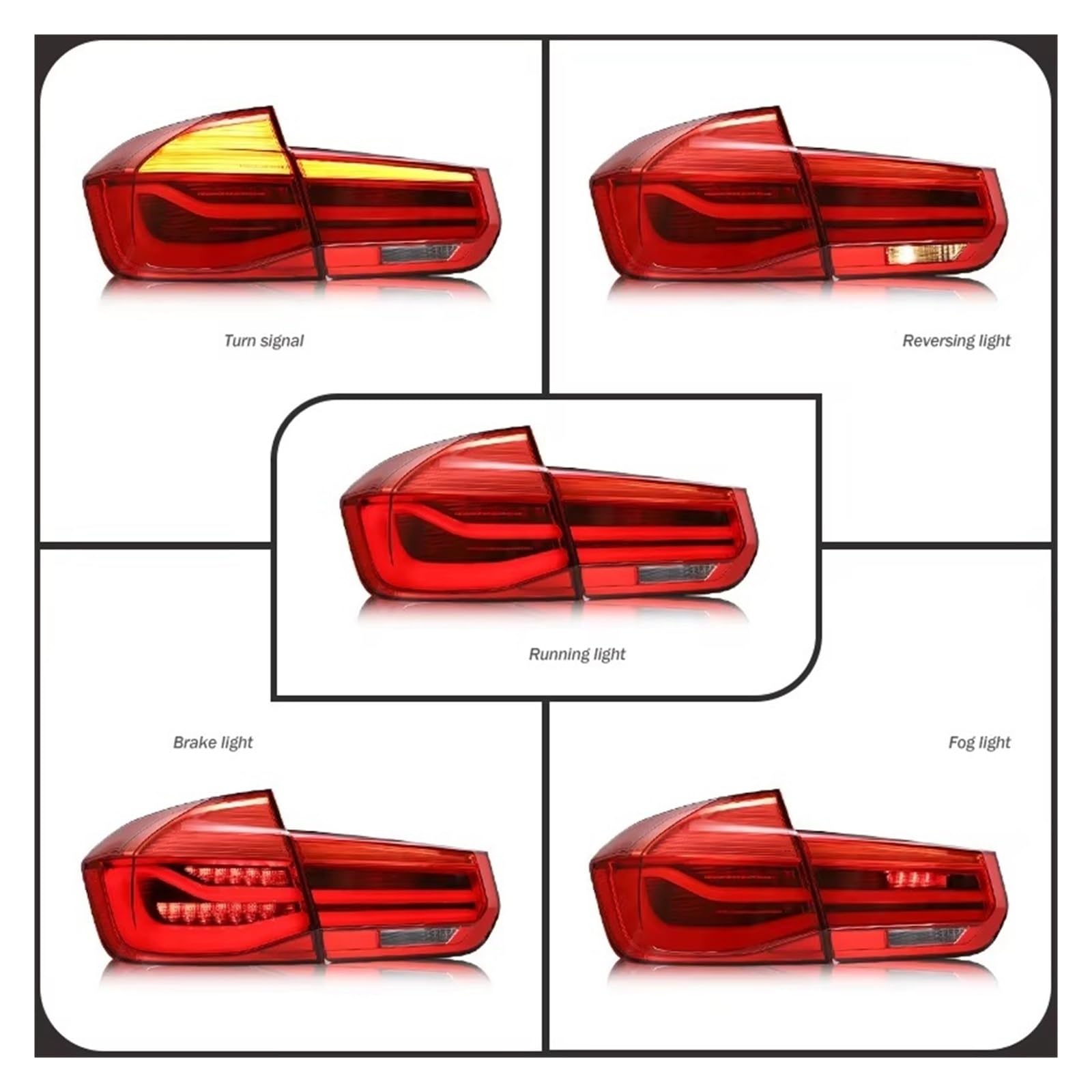 Feu Arrière Multifonction Pour BMW Série 3 F30 F35