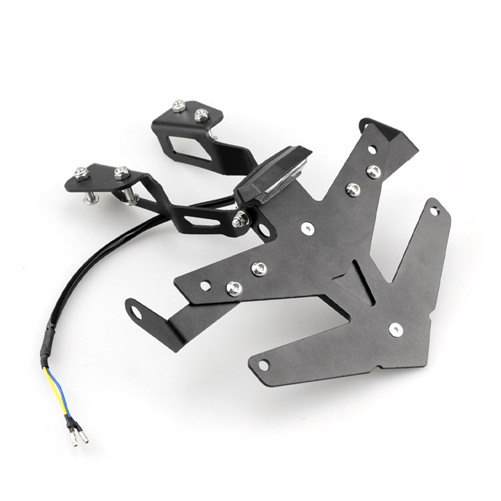 Support de Plaque d'Immatriculation T-Max Résistant aux Vibrations avec Feu LED