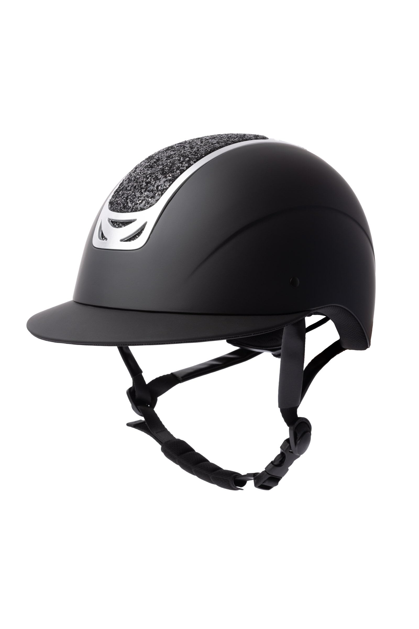 Horze Casco de equitación para mujer con adornos de cristal, CE EN 1384:2023, tamaño ajustable