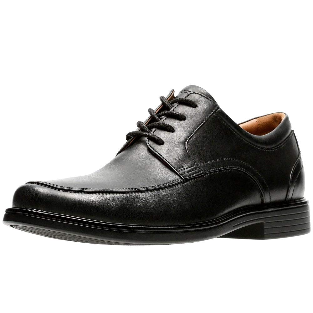 Clarks Men's Oxford, Black Leather, 8.5 UK