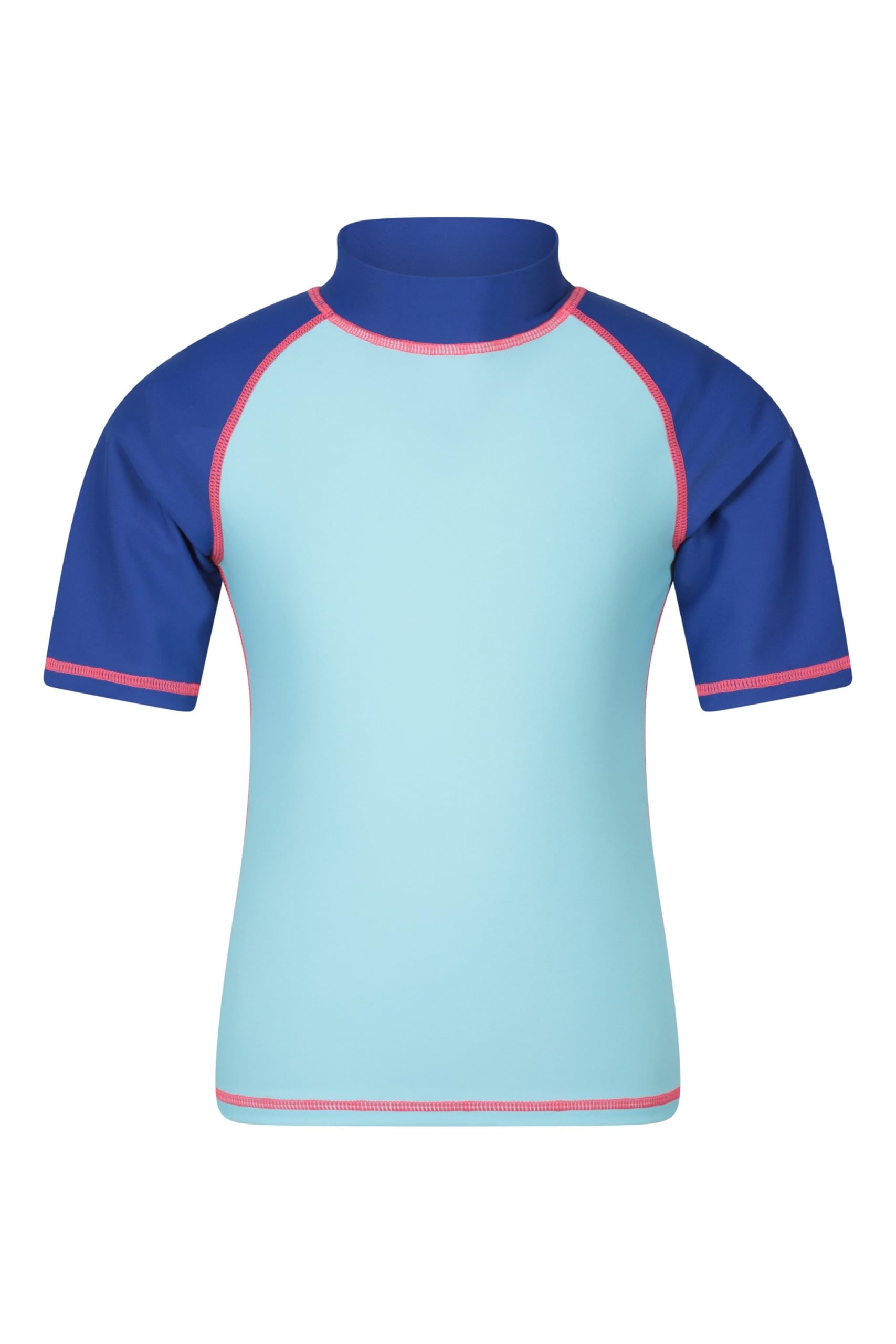 Mountain Warehouse Short Sleeves Kids Rash Vest - UPF50+ Sun Protection Rash Guard, Fast Dry, Flat Seams Childrens Top - for Spring Summer, Swimming — view 15