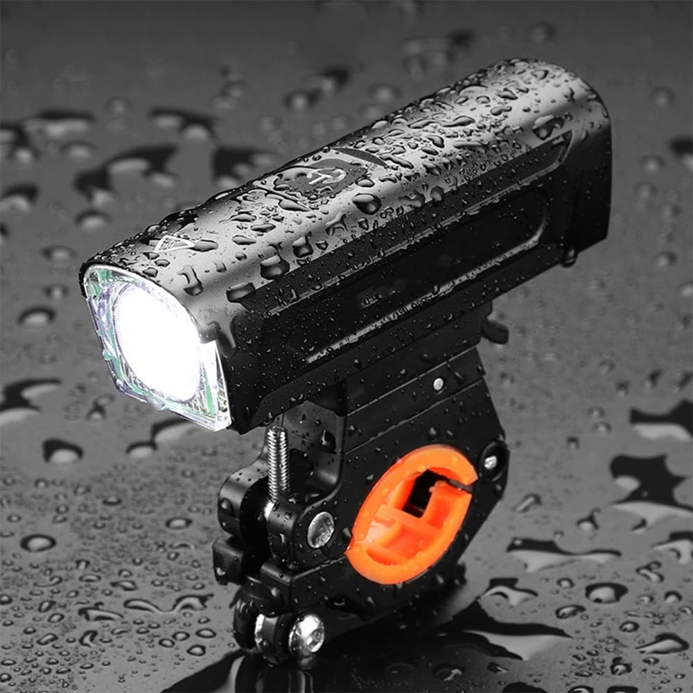 Luce per Bici Ricaricabile USB 1300 Lumen Torcia Super Luminosa per Ciclismo su Strada Notturno