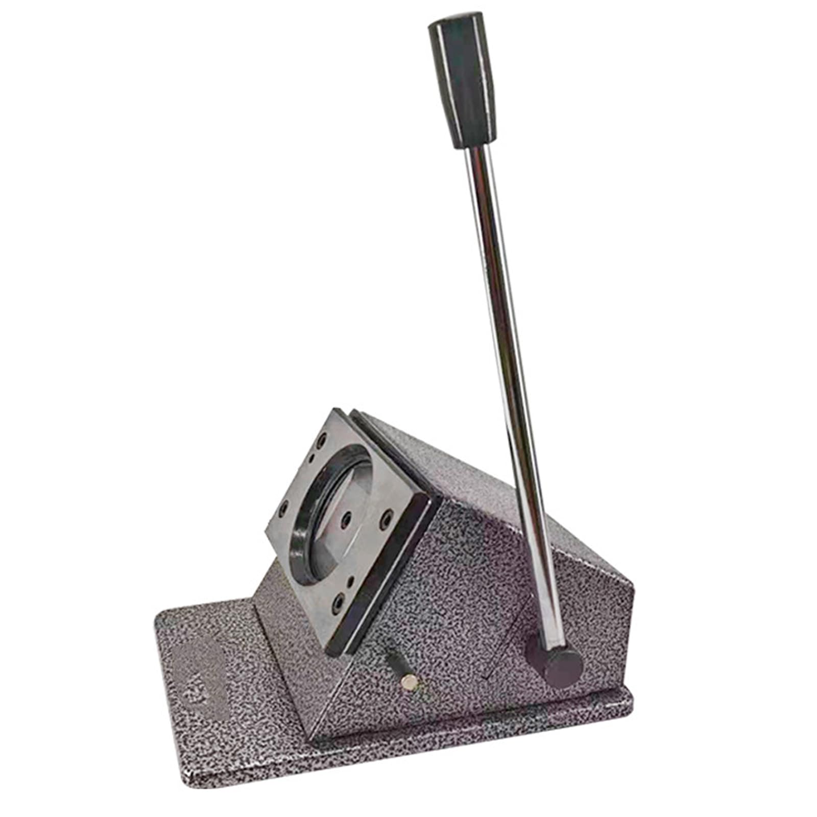 ALDNMBR Button Paper Cutter, Badge Die Cutter, Metal Blade, Sturdy Construction, Precise Cutting, Easy Operation, Tinplate Material, Perfect for DIY Button Badge Pin Making