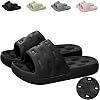 Shower Shoes for Women and Men Quick Drying Non-Slip Pool Slides Comfortable College Dorm Slippers Lightweight Beach Sandals with Drain Holes