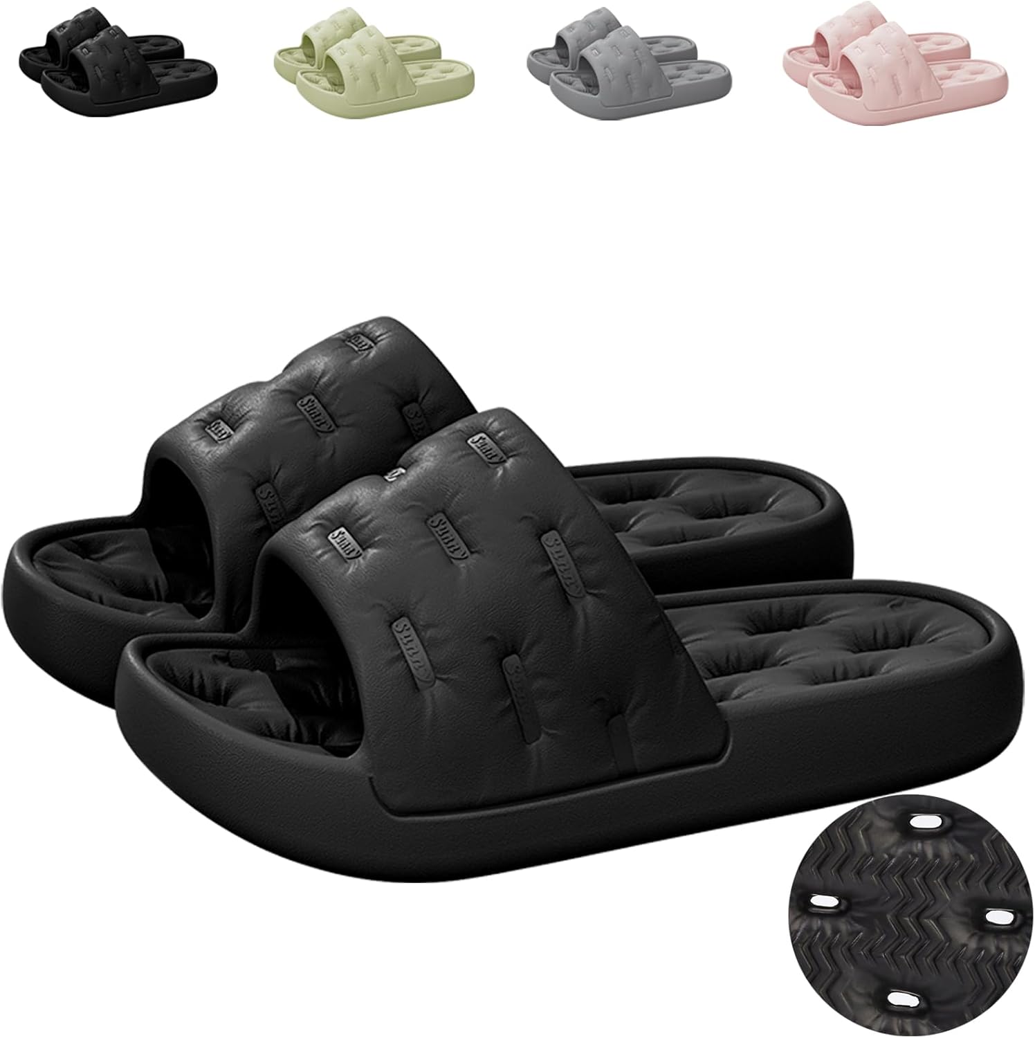 Shower Shoes Women & Men - Quick Drying Non-Slip