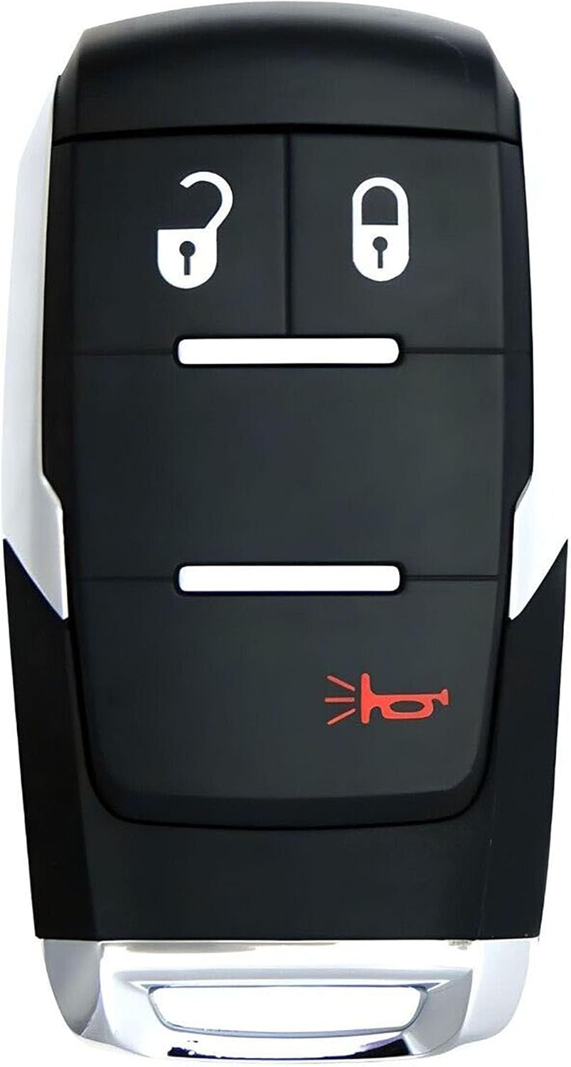 1x New Quality Replacement Proximity Key Fob Remote Compatible with & Fit for RAM 2500 3500 4500 5500 - MPN GQ4-76T-10