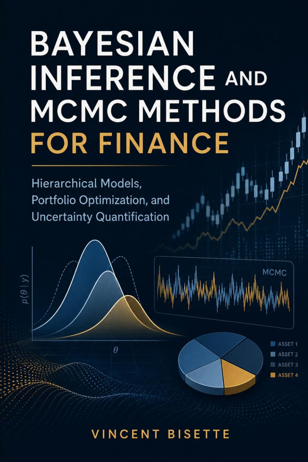 Bayesian Inference and MCMC Methods for Finance: Hierarchical Models, Portfolio Optimization, and Uncertainty Quantification