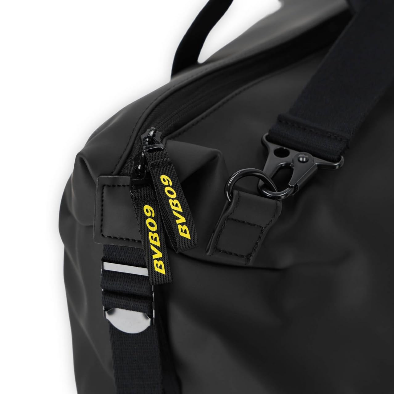 Dortmund Borussia BVB Weekender Tasche Schwarz – Offizielle Reisetasche & Sporttasche – Fanartikel BVB – Große Sporttasche Herren für Reise, Fitness & Freizeit