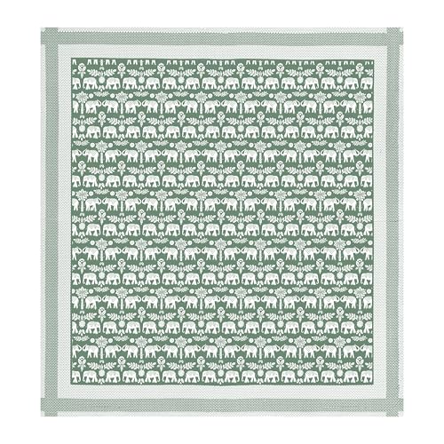 Image of BLOCKS OF INDIA Hand Block Printed 200 TC Cotton Super King Size Bedsheet (Black GAD ELE)