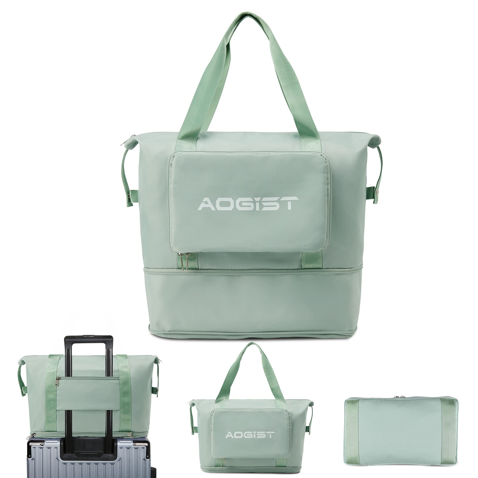 Weekender bag for women heavy duty travel tote bag sports gym bag